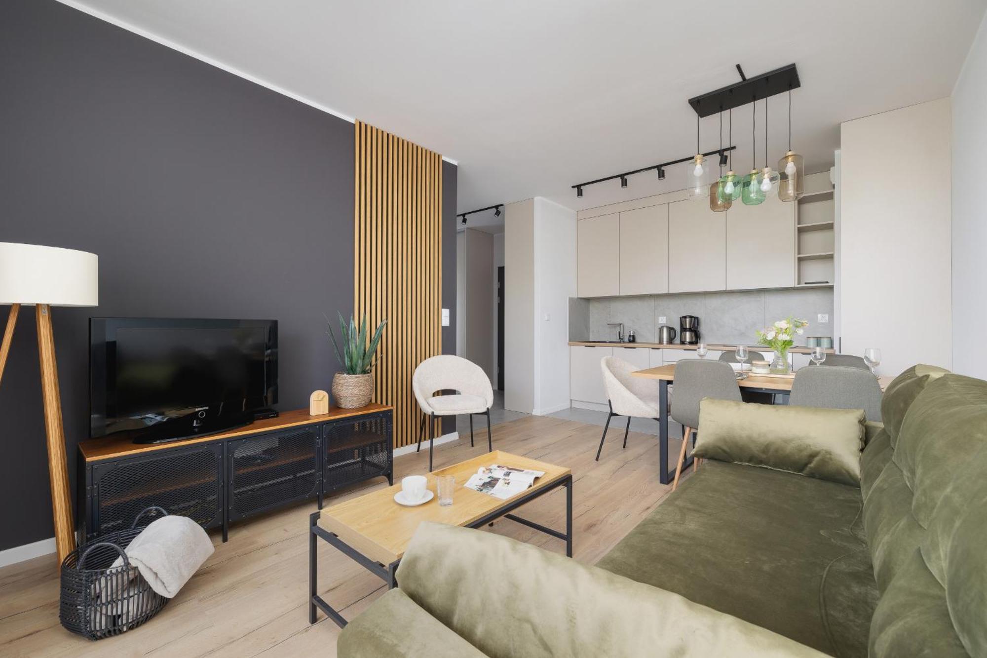 Stylowy Apartament Z Dwiema Sypialniami Balkonem I Parkingiem By Noclegi Renters Katowice Exterior foto